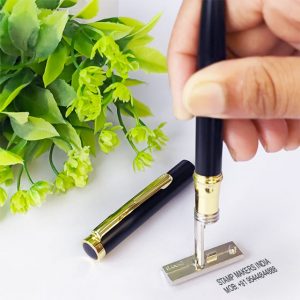 Customised Pen Stamp with name engraved
